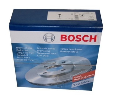Disks brake opel vectra b 5 bolts front bosch, фото