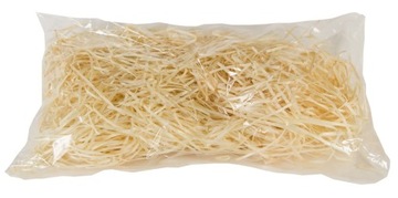 Wool wooden filler chips nature wiolina 100g, фото
