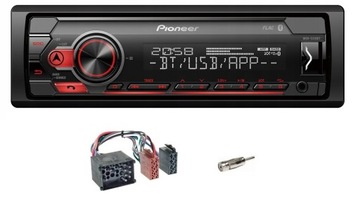Pioneer mvh-s310bt автомагнитола bmw e32 e34 e36 e21 e28, фото