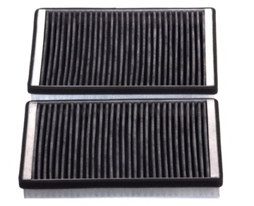 Bmw 5 e39 filter parlor coal filters set. 2 pcs, фото