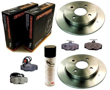 Disks pads ford scorpio 2 1994-1999 sierra ass set, фото