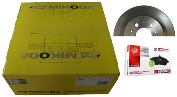 Disks mikoda 0433 1 pads bmw 3 e90 front 292mm, фото
