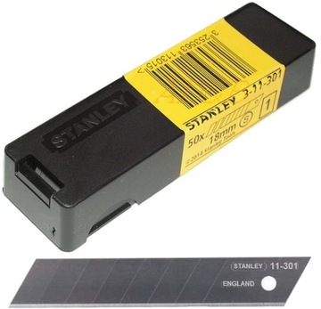 Blades broken blade to knives 18 mm x50 pcs, фото