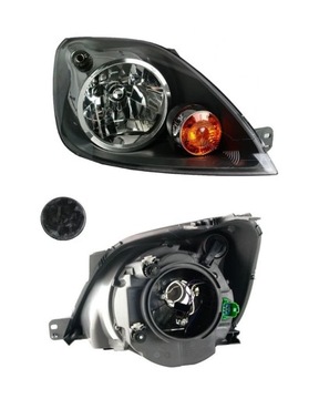 Headlight front headlight ford fiesta mk6 05 - 08 rights, фото