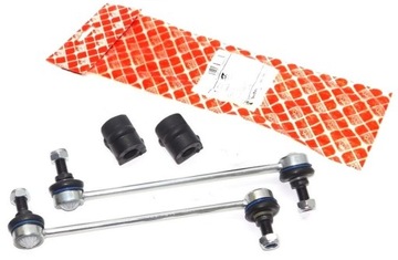 Stabilizer racks+ rubber (tires) stabilizer front opel vectra b febi, фото
