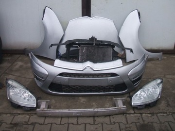 C4 picasso рестайлинг капот радиаторы бампер фара крыло переднее, фото