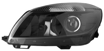 Headlight fabia 2 monte carlo 5j1941017 left, фото
