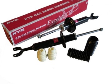 Shock absorbers+ bumpers protection front audi skoda vw, фото