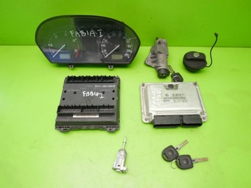 Set to ignition skoda fabia 1 1.9 sdi 99-04, фото