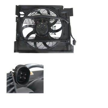 Bmw e39 fan air conditioner 4 contacts nrf, фото