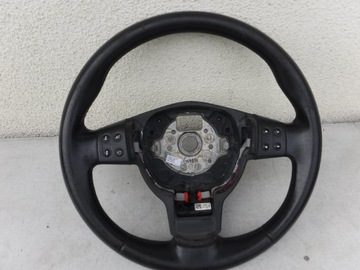 Руль кожа мультифункциональный seat leon 2, фото