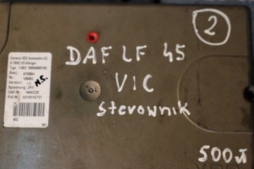 Блок контроллер кассета vic daf lf, фото