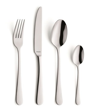 Amefa 48 cutlery complete dining stainless steel without pattern 1410 austin 12 places, фото