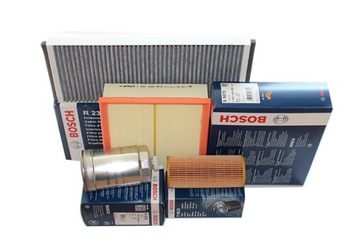 Set 4 filters bosch passat b2 b5 1. 9tdi 115km, фото