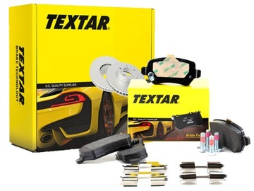 Тормозные диски колодки textar зад opel astra g h zafira a b, фото