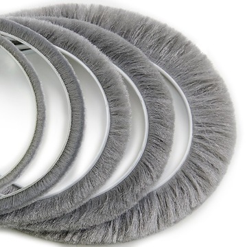 Gasket brush self-adhesive 6, 9x8 mm - 10m, фото