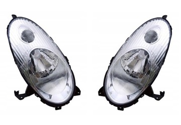 Headlight front headlight nissan micra k12 03 - 07 set, фото