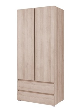 Cabinet 92 centimeters to bedrooms elegant sonoma oak shelves, фото
