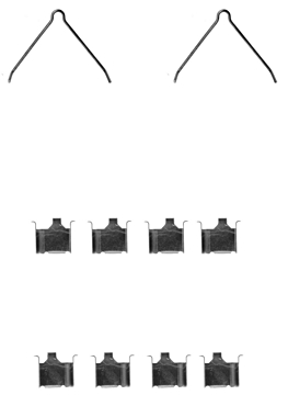 Assembly kit pads ass mazda 6 gg gy gh 323 bj 626 gf premacy plates, фото