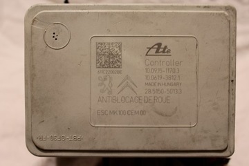Citroen c3 насос abs 9678416280 10. 0915-1170. 3 kodwanie під vin без автомобіля, фото