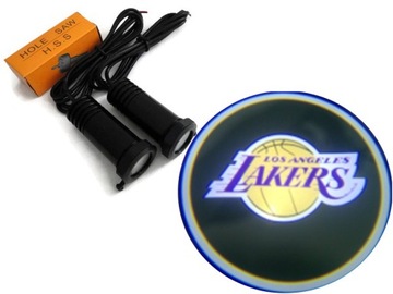 Welcoming light logo la lakers maxx power 2x7w, фото