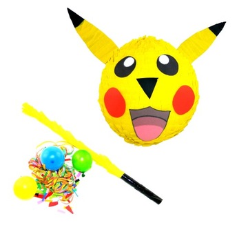 В комплекте день рождения пиньята пикачу пиньята pokemon go+ подарки, фото