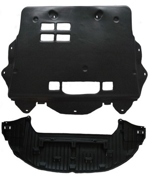 Citroen c4 от 2011 защита двигателя+ бампера hdpe, фото