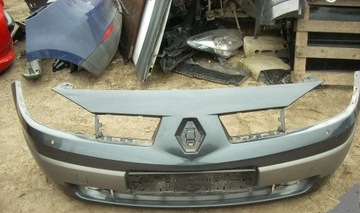 Бампер передний renault megane 2 на омыватели, фото