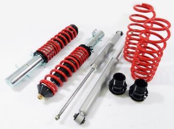 Adjustable suspension vw golf 4/ bora/ audi a3, фото