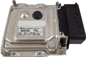 Компьютер ecu hyundai i20 39111-03700 в комплекте, фото