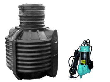 Included pumping station right-1300/ 50 sg w7 sewage, фото