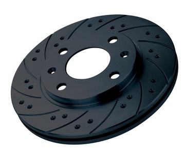 Powerful disks front black diamond station wagon mazda 6 gj, фото