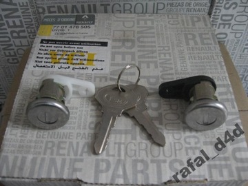 Repair kit cores lock 2 pieces renault twingo, фото