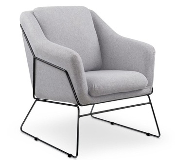 Seat mild 2 ashes | stylish, comfortable, з metallic body office salon, фото