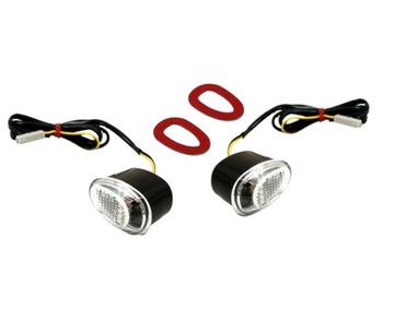 Turn signals fasteners to fairings led backlight 2pcs new bmw 1000 suzuki gsx-r, фото