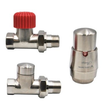 Set thermostatic royal nickel polished, фото