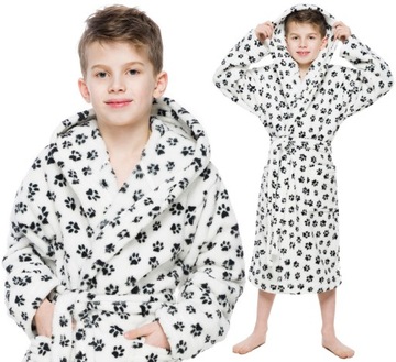 Quotation marks warm downy lovely robe boyish 152, фото