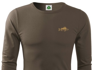Vest fishing printed perch for a gift, фото