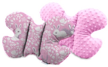 2 x cushion butterfly for trolley path shockproof minky babymam, фото