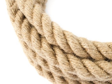 Вітрильна джутова мотузка декоративна джутова мотузка 16 мм 10 м