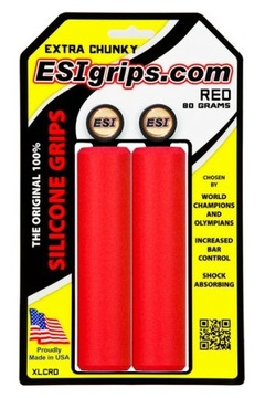 ESI Grips захвати Extra кремезний 80 г Червоний + пробки