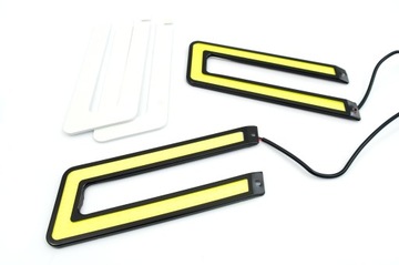 Светодиодные дневные ходовые огни COB 200-chip 16W DRL Strip