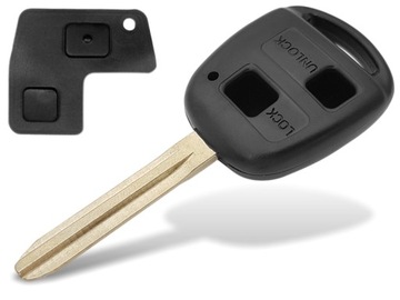 Корпус пульт дистанционного ключа дистанционного ключа автомобиля для Тойота Авенсис Т25 Т22