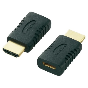 Мини-адаптер HDMI к HDMI F / M