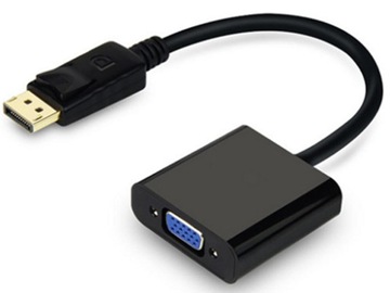 Adapter Konwerter DisplayPort DP do VGA kabel