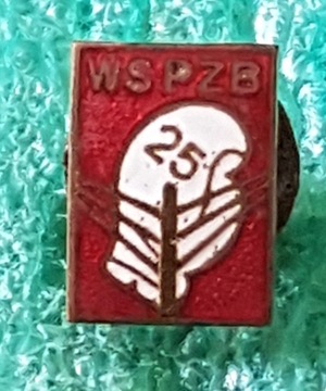 ЗНАК WS PZB СУДЕЙСКИЙ ОТДЕЛ-ПОЛЬСКИЙ БОКСЕРСКИЙ СОЮЗ 25-ЛЕТИЕ