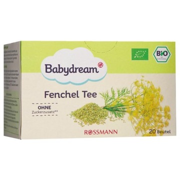 BabyDream фенхель чай от колик из Германии