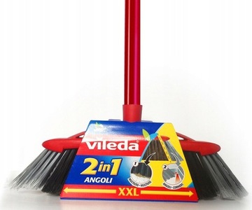 VILEDA щетка профилированная метла 2в1 XXL +стержень