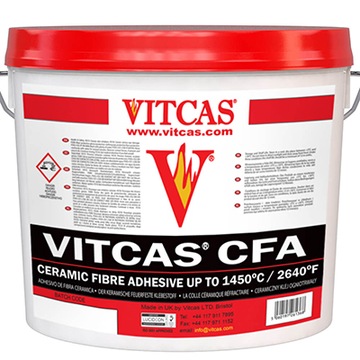 Огнеупорный клей VITCAS CFA 1260°C - 5 кг