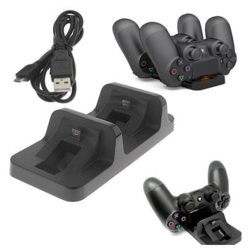 Зарядний пристрій PS4 USB-станція для 2 педів PlayStation 4